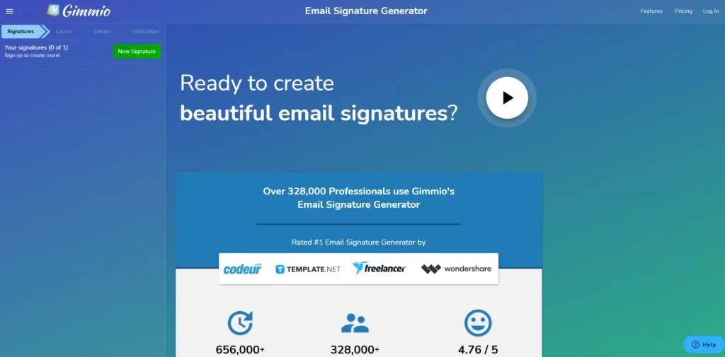 Email Signature Software - Gimmio