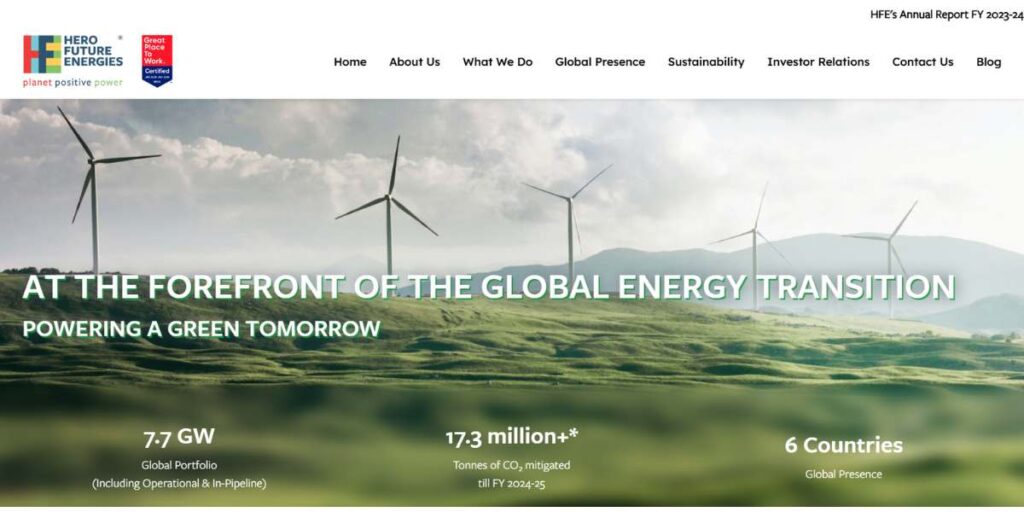 Green Energy Companies in India