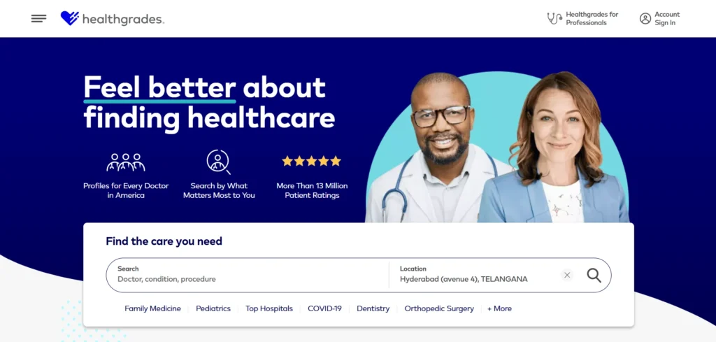 Healthcare Marketing Tools - Healthgrades