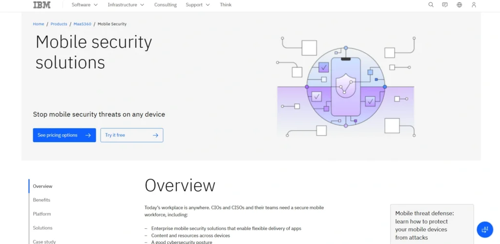 MDM Software- IBM Security M​aaS360