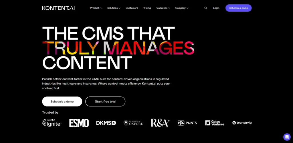 CMS for Jamstack - Kontent.ai