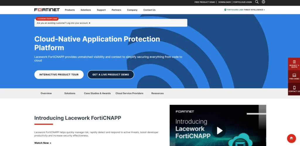 Cloud Workload Protection Platform - Lacework