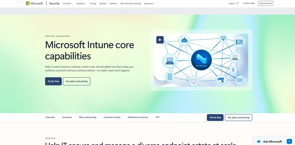 MDM Software-Microsoft Intune