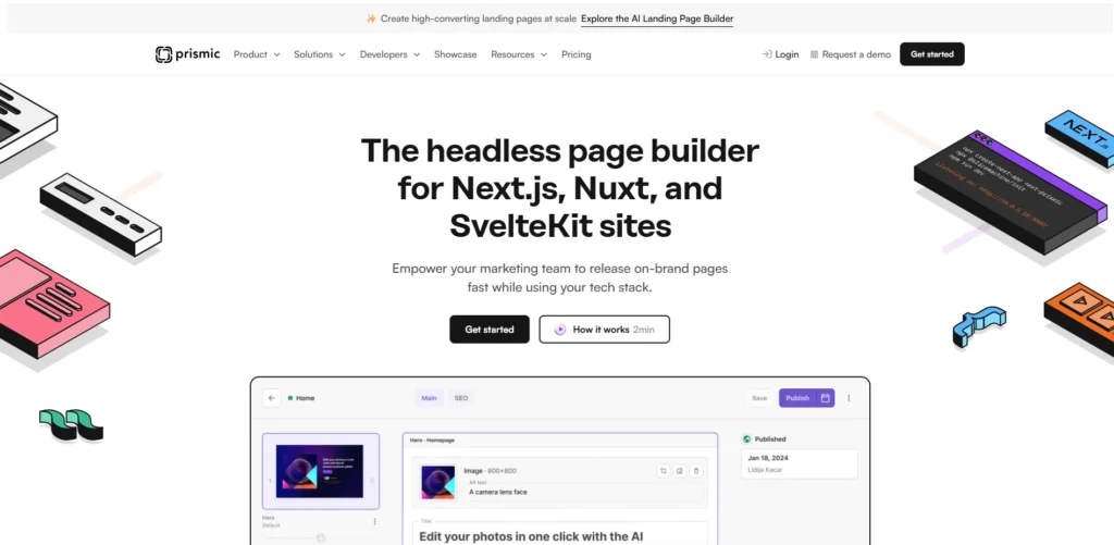 CMS for Jamstack - Prismic