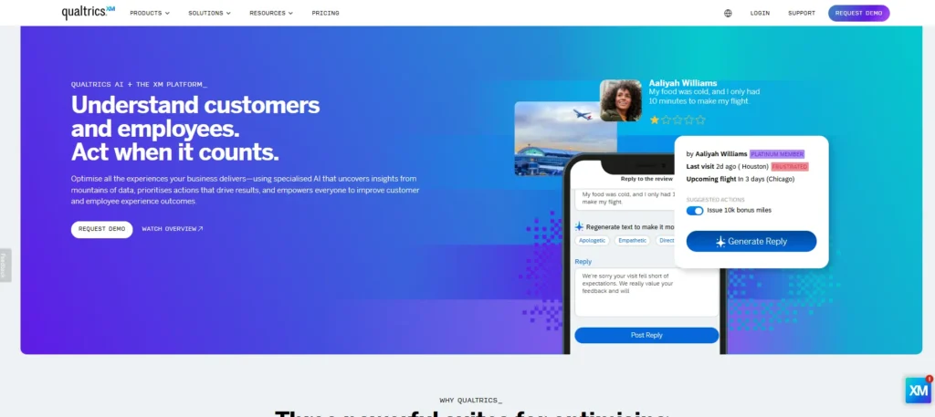 Voice of Customer Software - Qualtrics