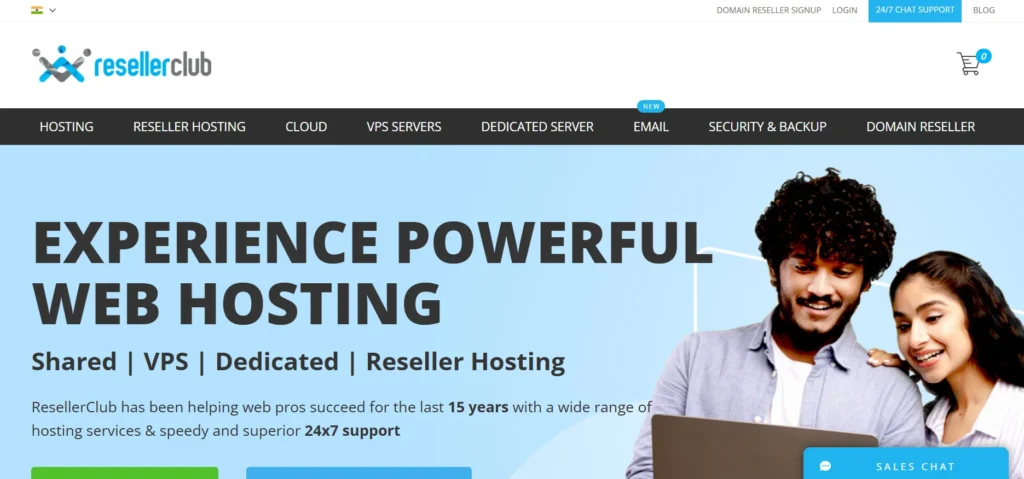 Reseller Hosting Provider - ResellerClub