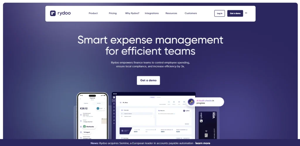 Expensify Alternative - Rydoo