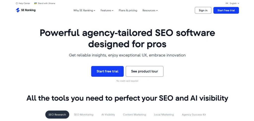 Backlink Analysis Tool - SE Ranking