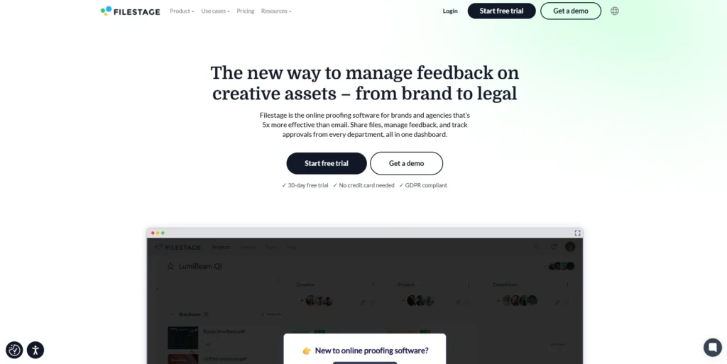 Frame.io Alternative - Filestage