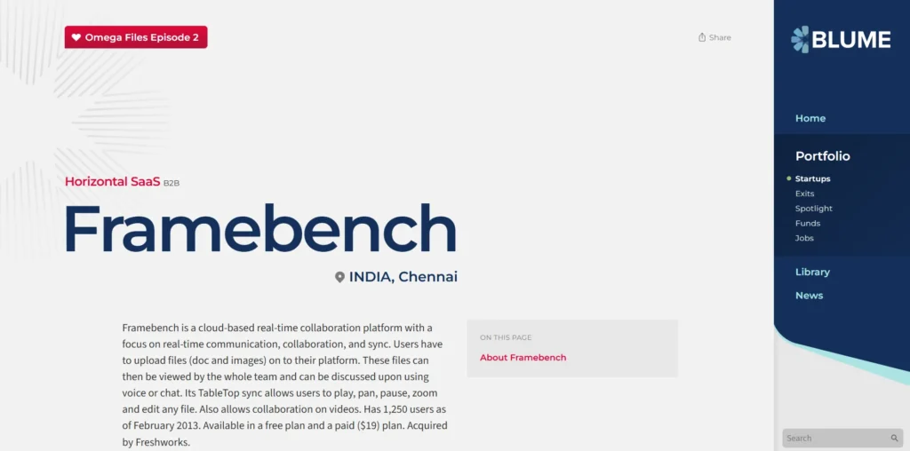 Frame.io Alternative - Framebench