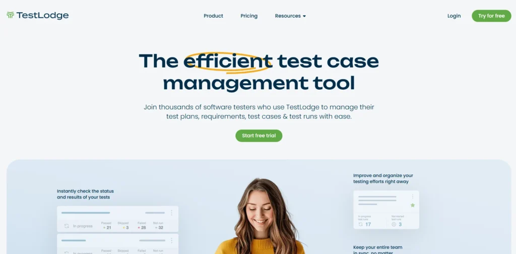 Testlink Alternative - TestLodge
