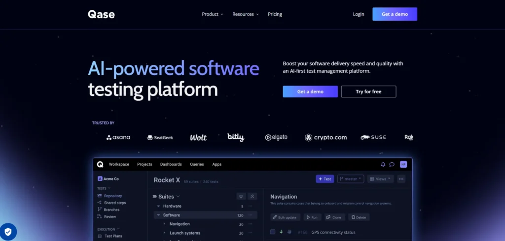 Testlink Alternative - Qase