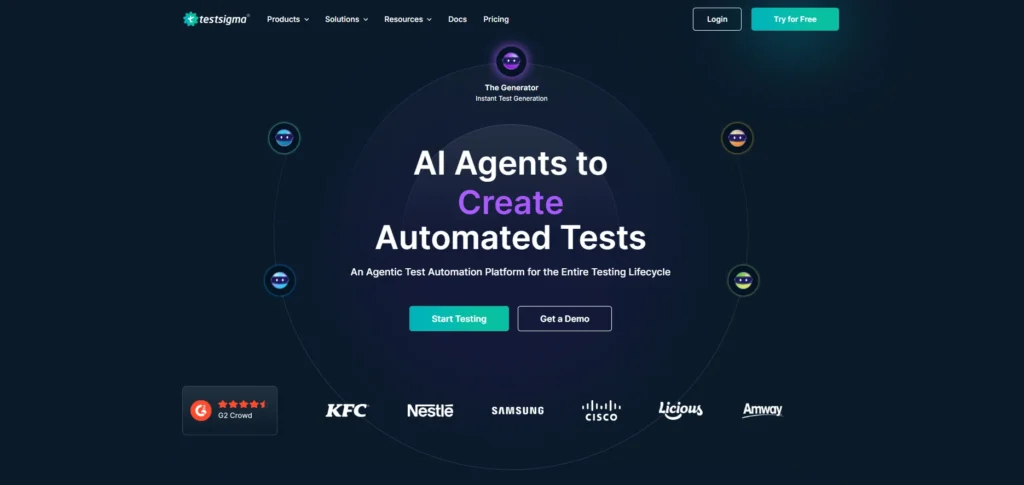 Testlink Alternative - TestSigma
