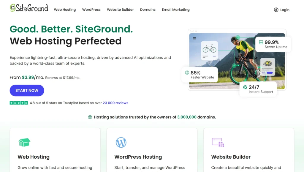 Reseller Hosting Provider - SiteGround