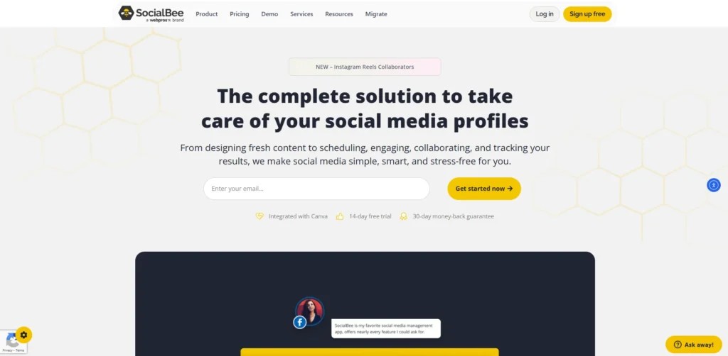 Sendible Alternative - SocialBee