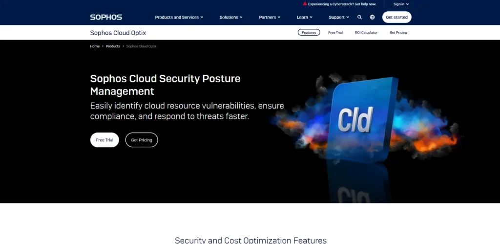Cloud Workload Protection Platform - Sophos Cloud Optix
