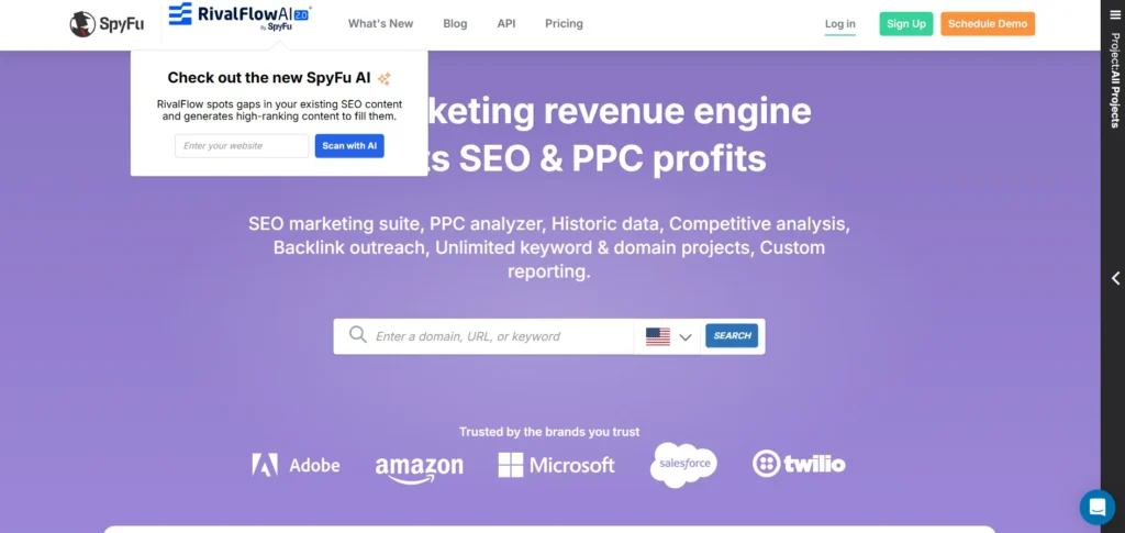 Backlink Analysis Tool - SpyFu