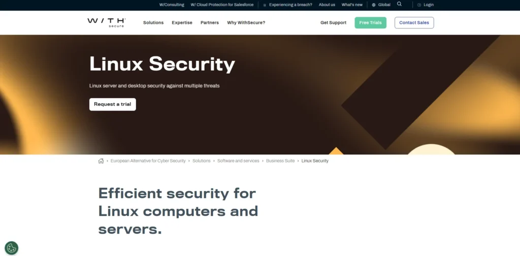Antivirus for Linux - WithSecure (F-Secure Linux Security)