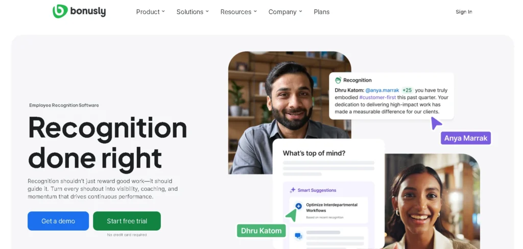 Bonusly -Employee Recognition Software