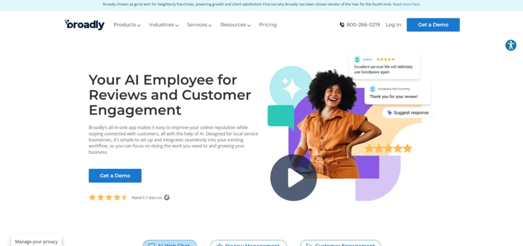 Online Reputation Management Tool - Broadly