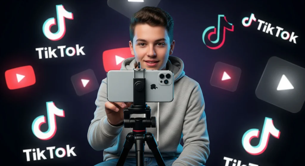 Online Part Time Jobs for Students -  Content Creation on TikTok or YouTube Shorts