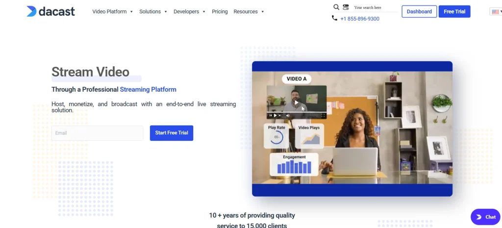 Alternatives to Vimeo OTT - Dacast