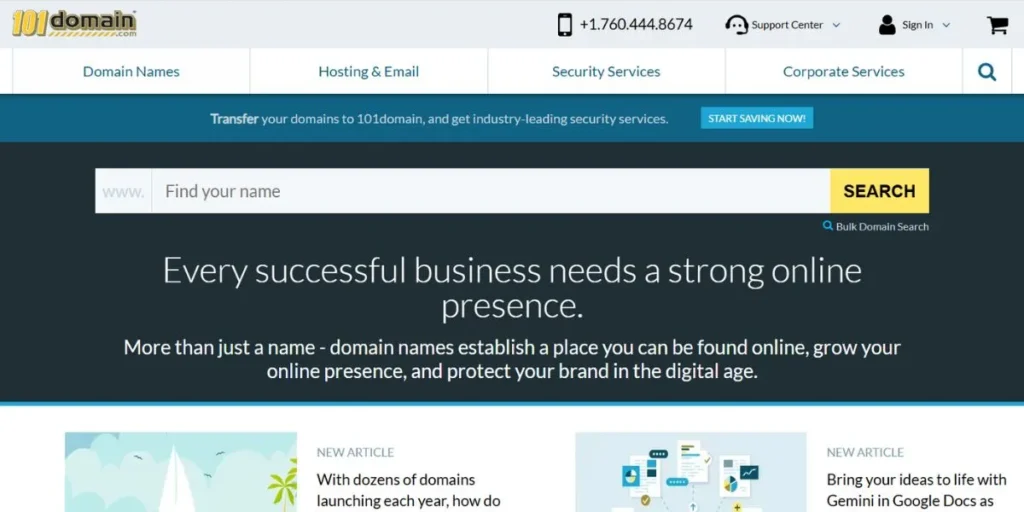 GoDaddy Alternatives