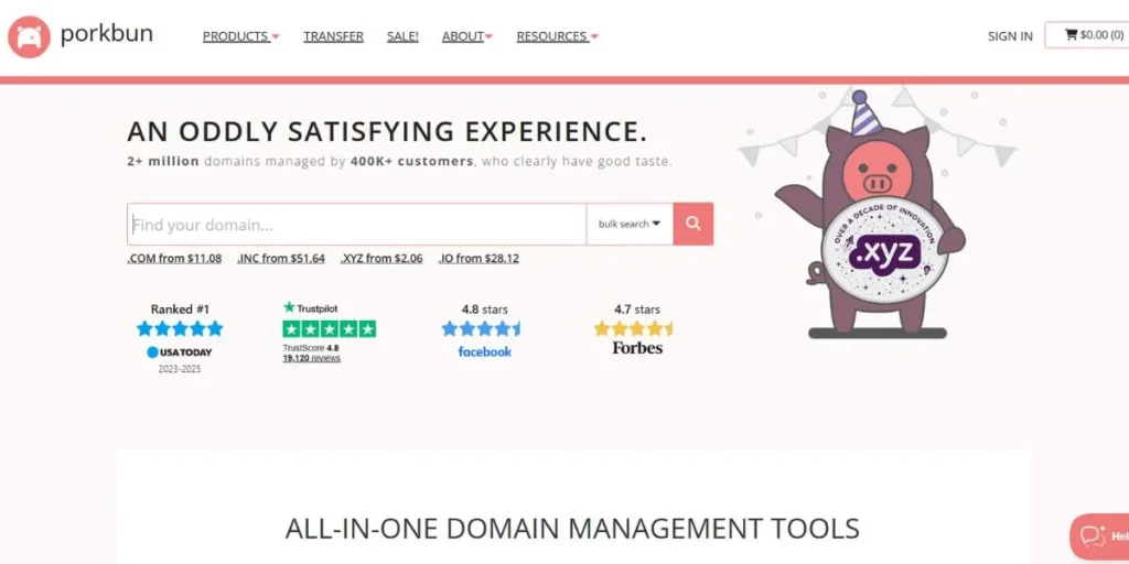 GoDaddy Alternatives