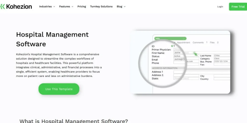 Healthcare CRM Software