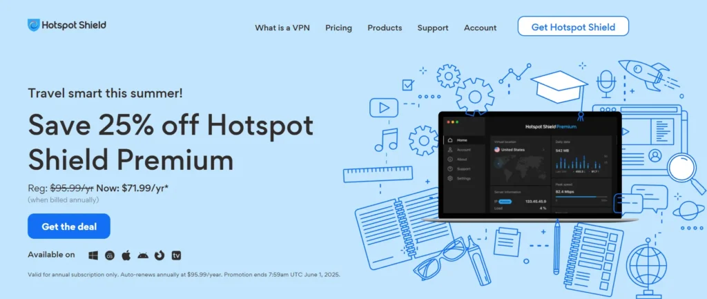 VPN for TikTok – Hotspot Shield