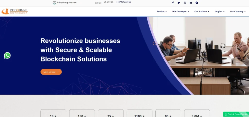 IoT Development Company in the USA - InfoGrains