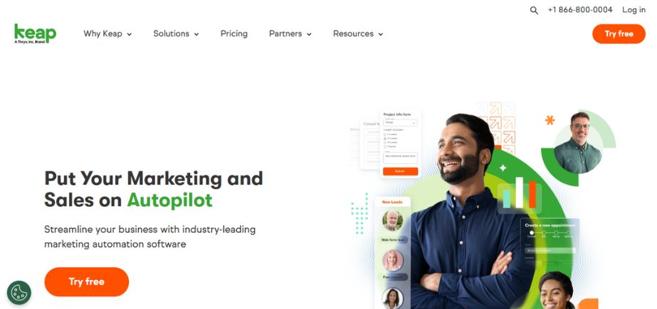 Marketing Campaign Management Software - keap