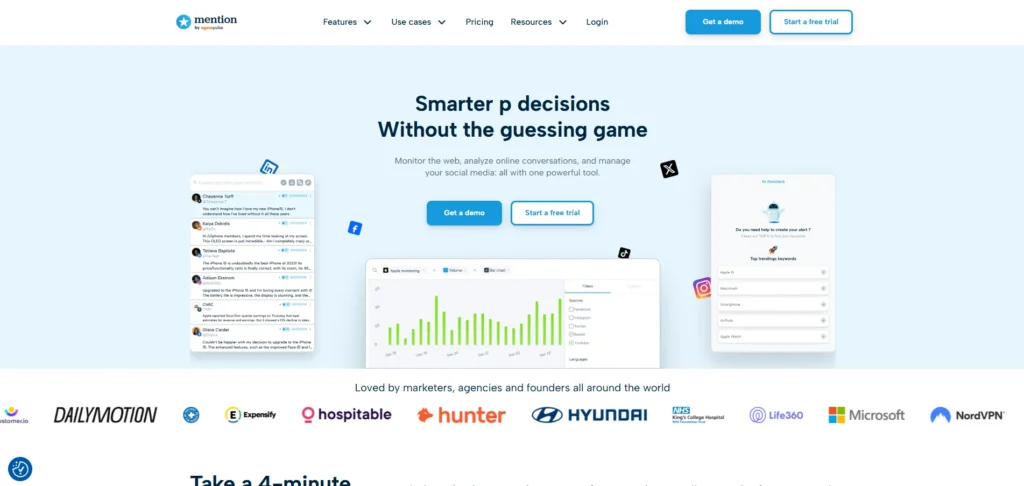 Online Reputation Management Tool - Mention