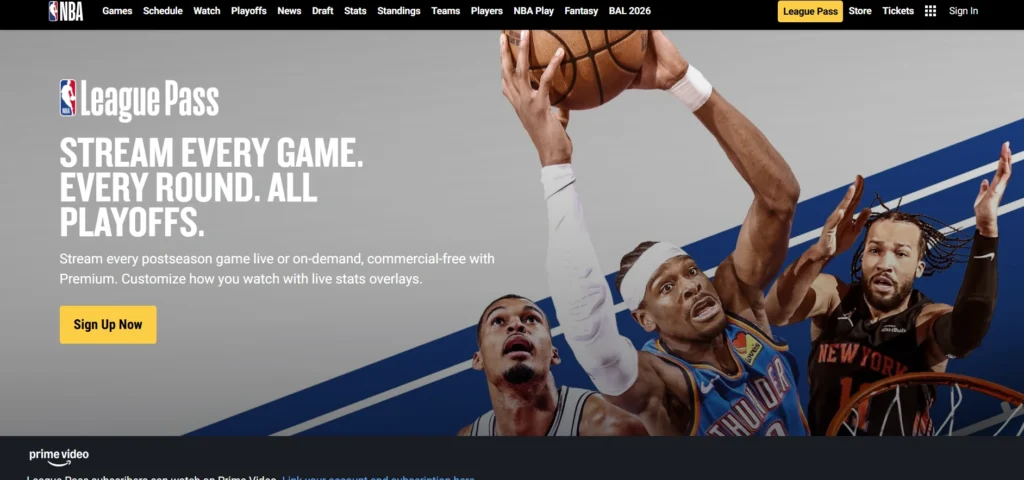 StreamEast Alternatives-NBA Le⁠ague Pass