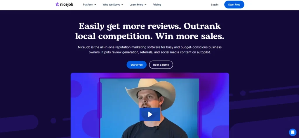 Online Reputation Management Tool - NiceJob