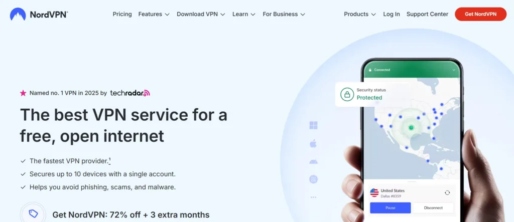 VPN for TikTok – NordVPN