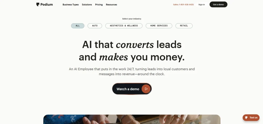 Online Reputation Management Tool - Podium