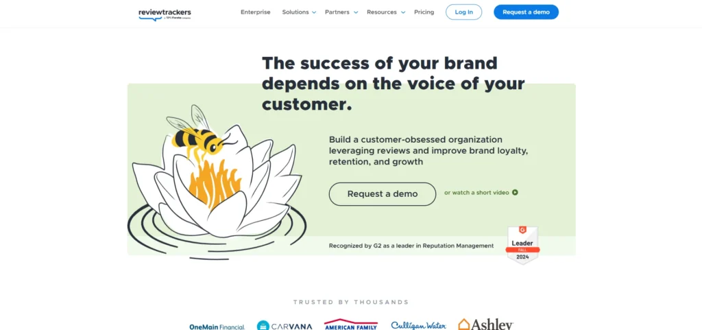 Online Reputation Management Tool - ReviewTrackers