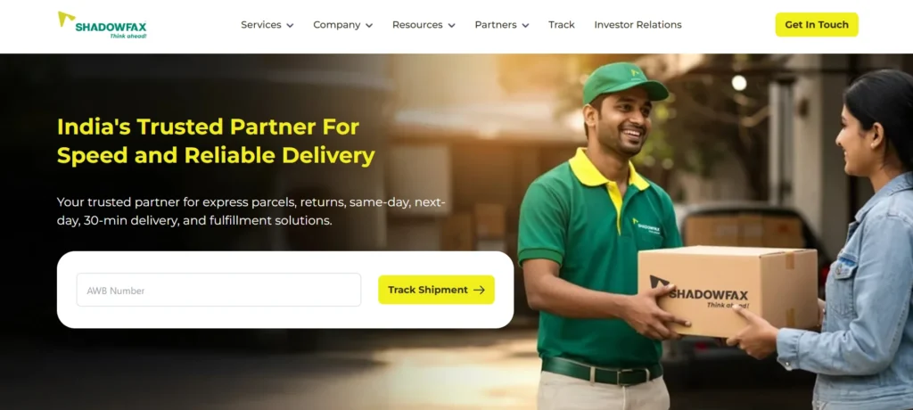 Shipping Company In India - Shadowfax Technologies Limited