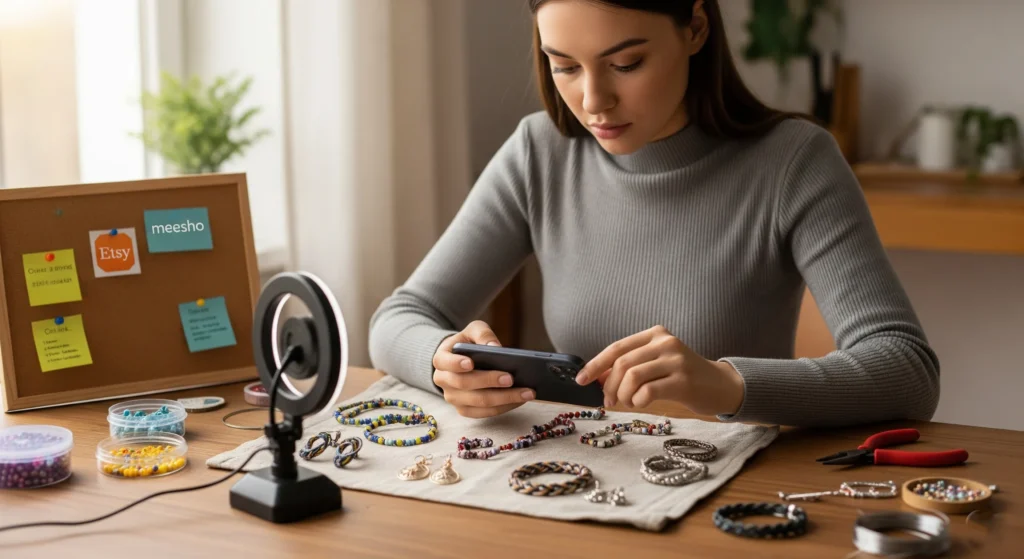 Online Part Time Jobs for Students -  Selling Handmade Products Online