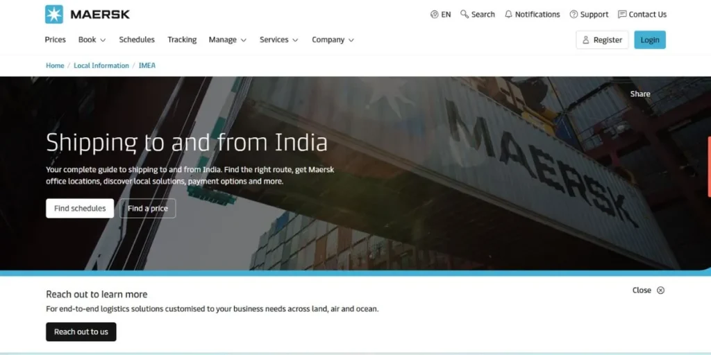 Shipping Companies in India