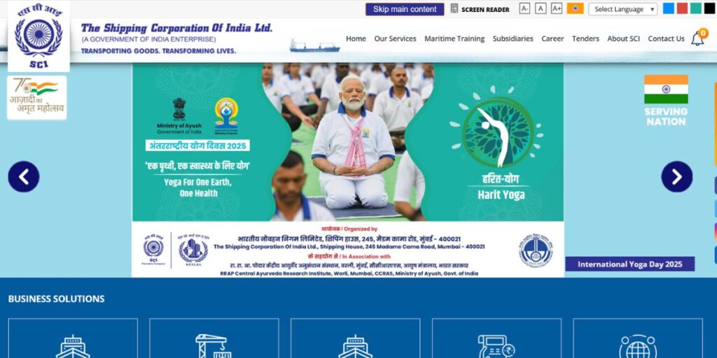 Shipping Companies in India
