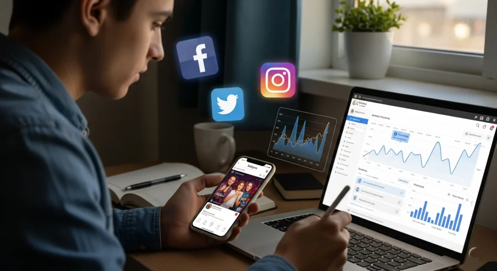 Online Part Time Jobs for Students -  Social Media Management