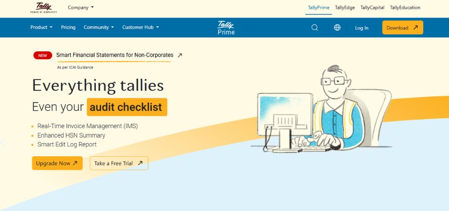 CA Accounting software - Tally