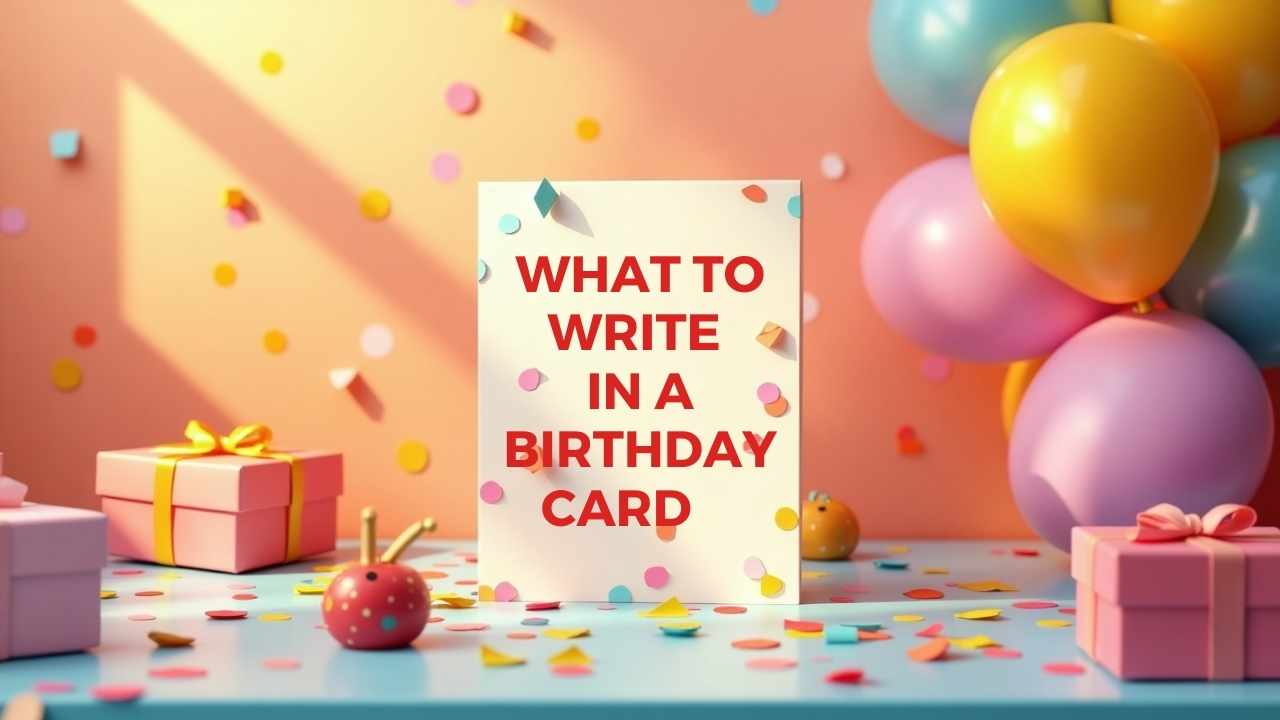 What to Write in a Birthday Card