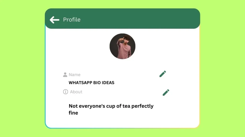 WhatsApp Bio Ideas