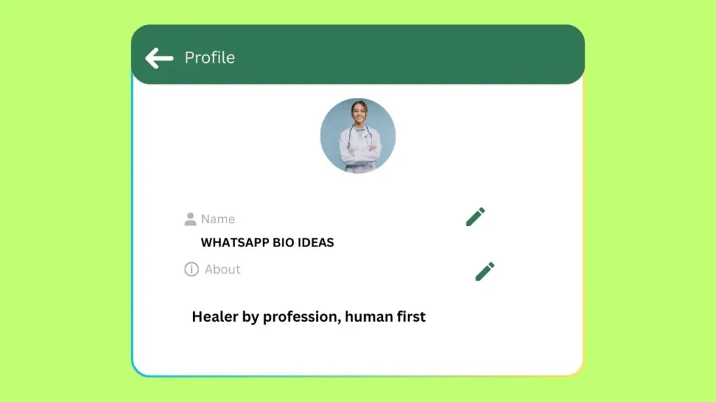 WhatsApp Bio Ideas