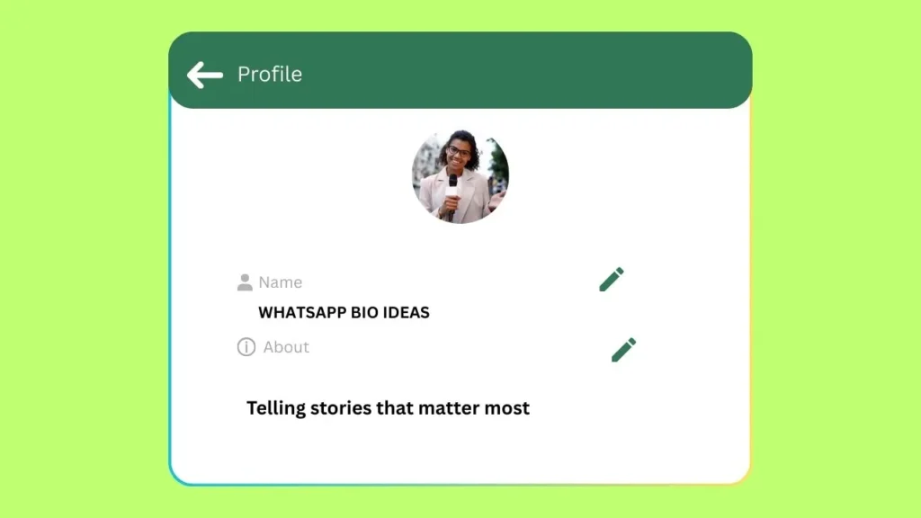 WhatsApp Bio Ideas