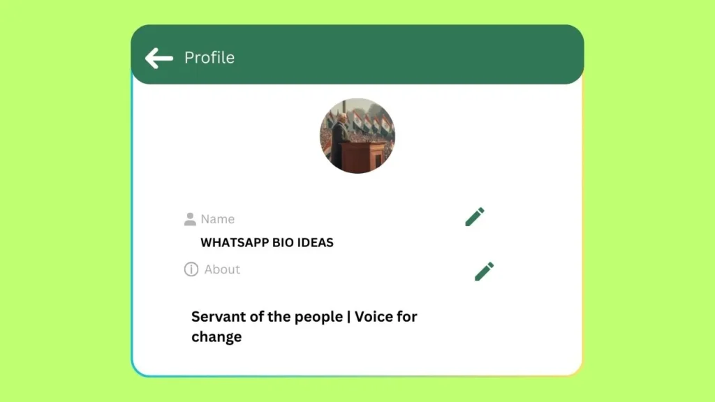 WhatsApp Bio Ideas