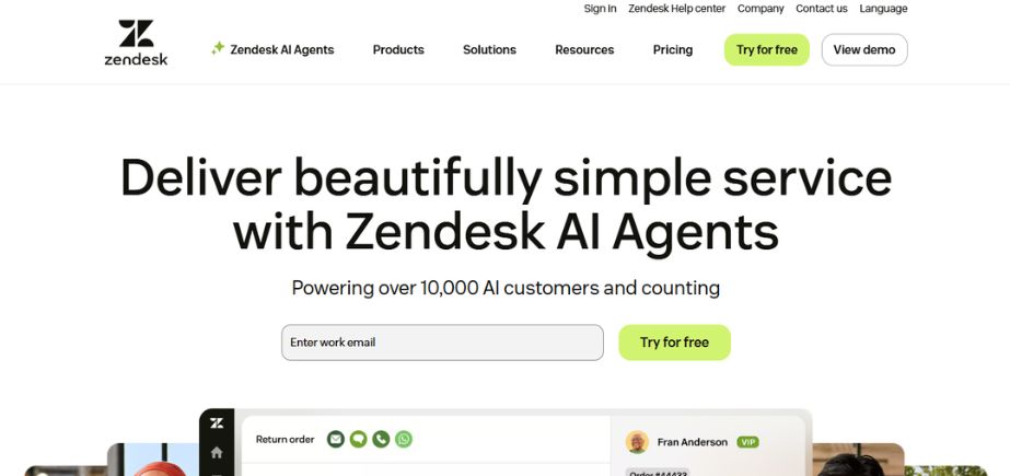 Helpdesk Ticketing Software - zendesk
